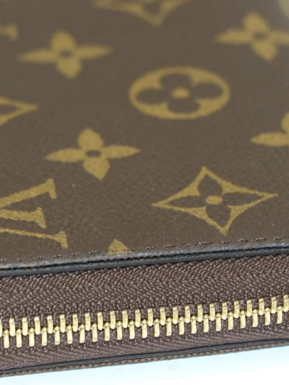 Louis Vuitton Monogram Zippy Wallet Zipper Long SD4105 - Brown